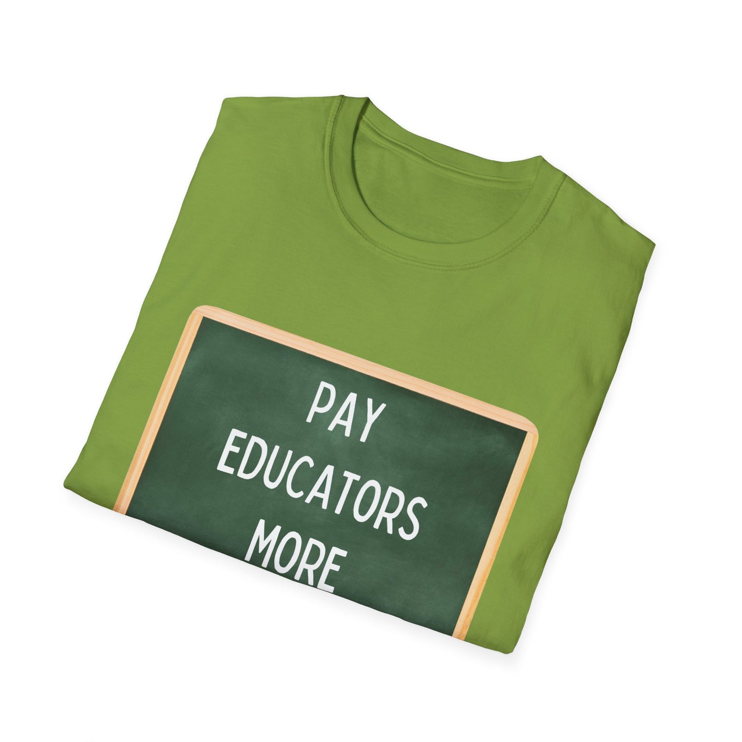 Pay Educators More Unisex Softstyle T-Shirt