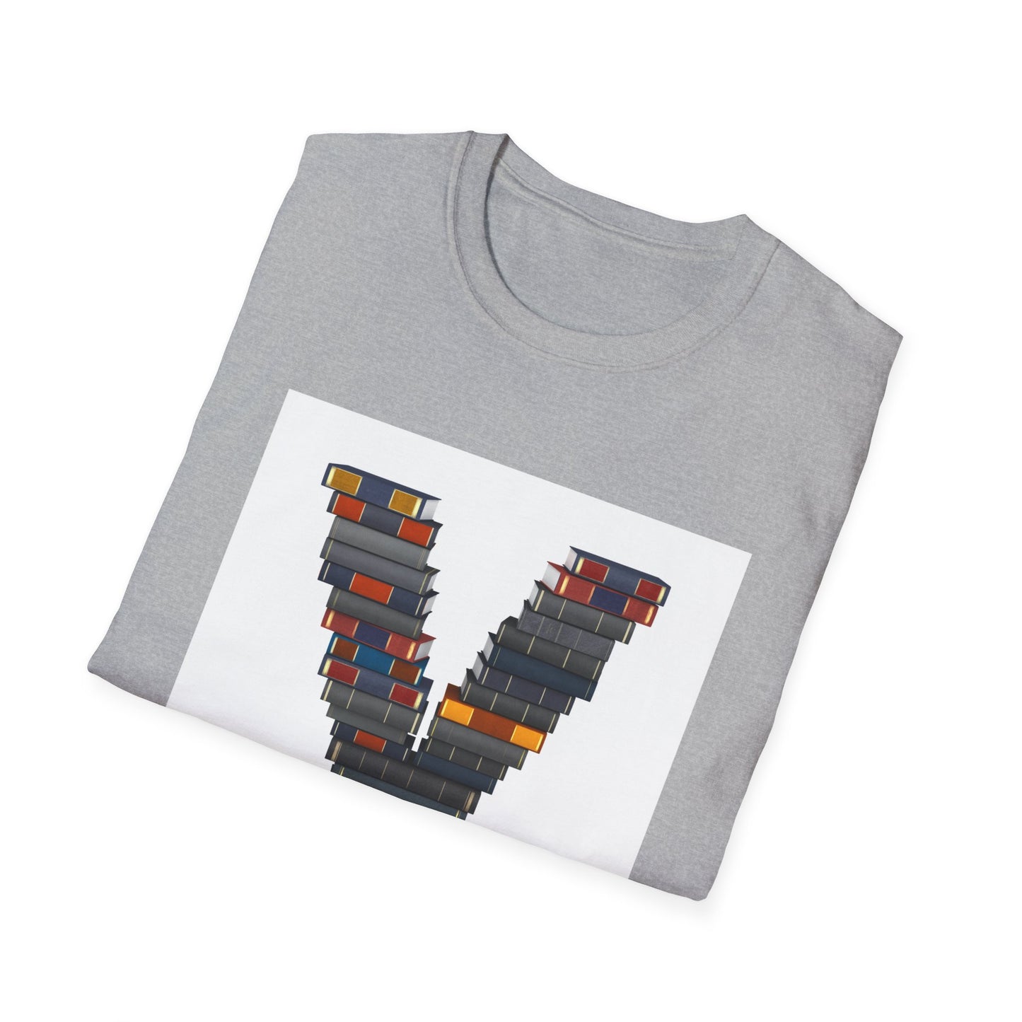 V is for voting  Unisex Softstyle T-Shirt