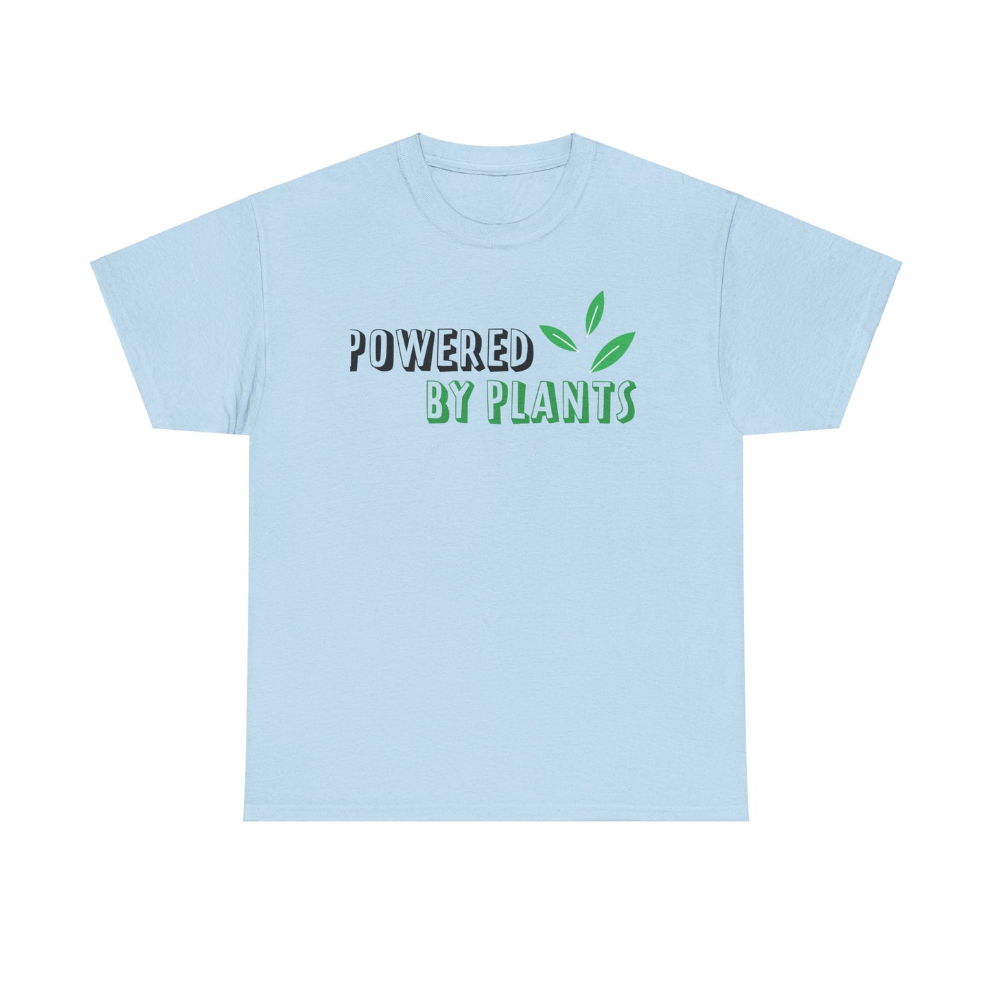 Powered by plants Unisex Heavy Cotton Tee