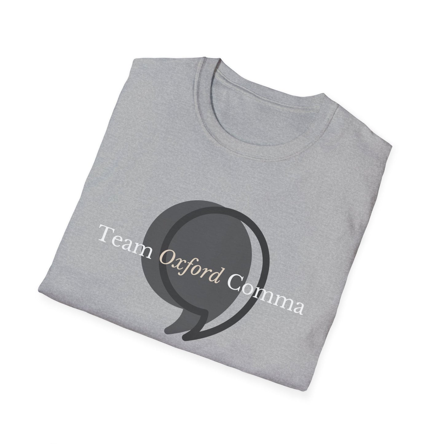 Team Oxford Comma Unisex Softstyle T-Shirt