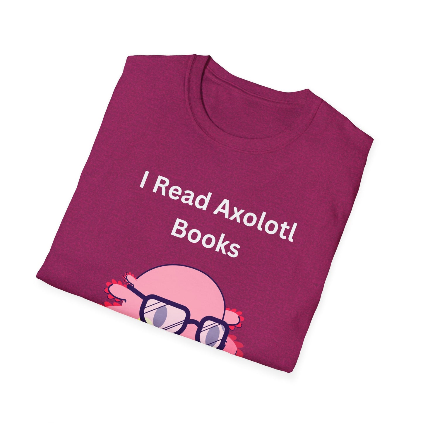 Axolotl Reading Books Unisex T-Shirt