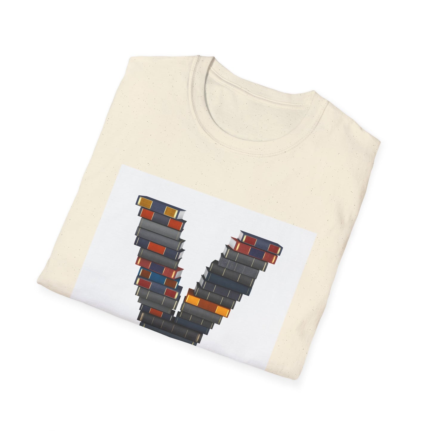 V is for voting  Unisex Softstyle T-Shirt