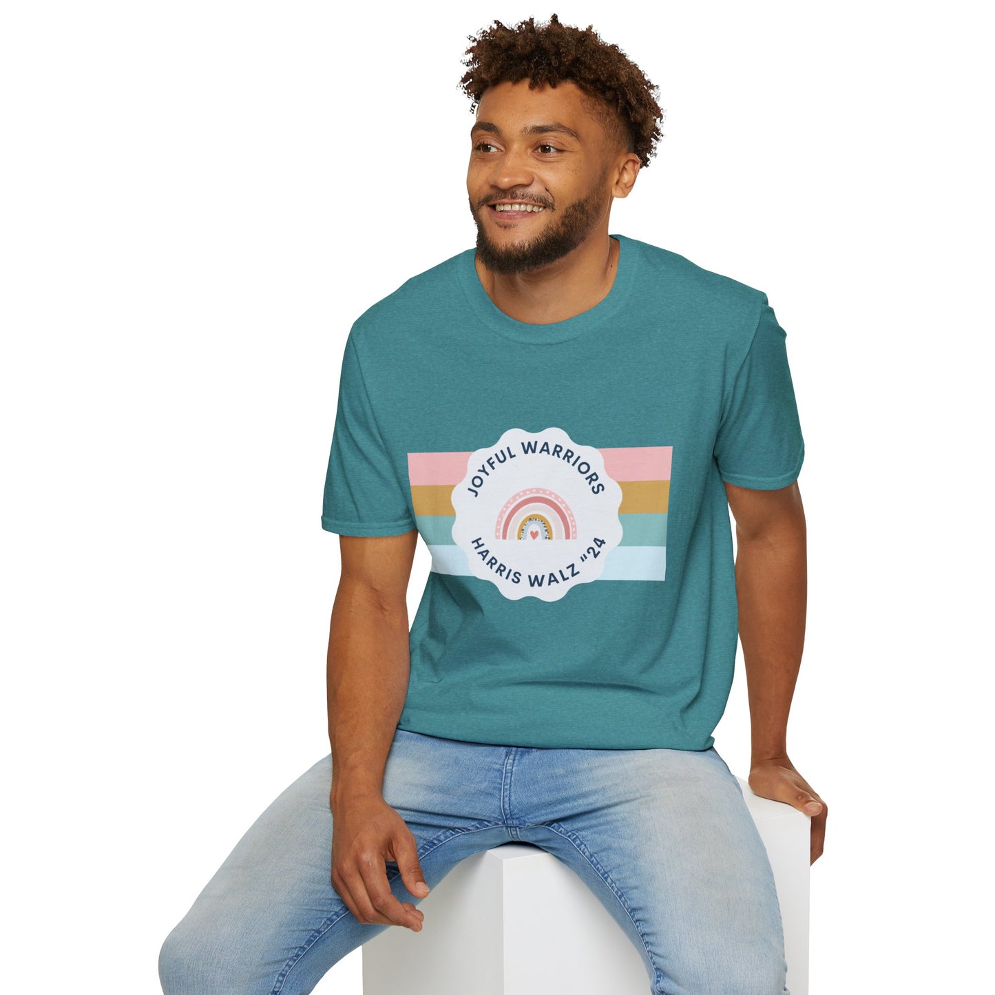 Joyful Warriors Harris Walz Unisex Softstyle T-Shirt