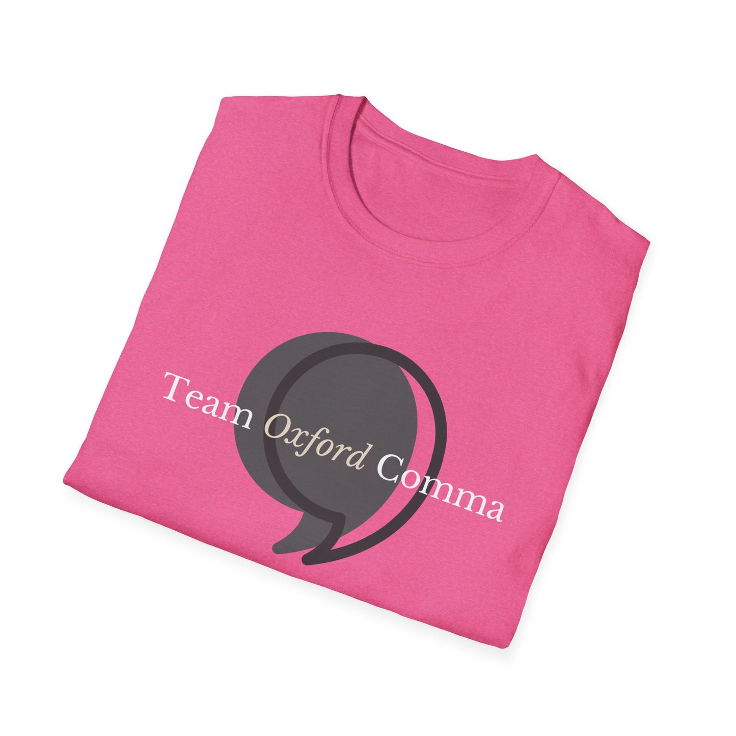 Team Oxford Comma Unisex Softstyle T-Shirt