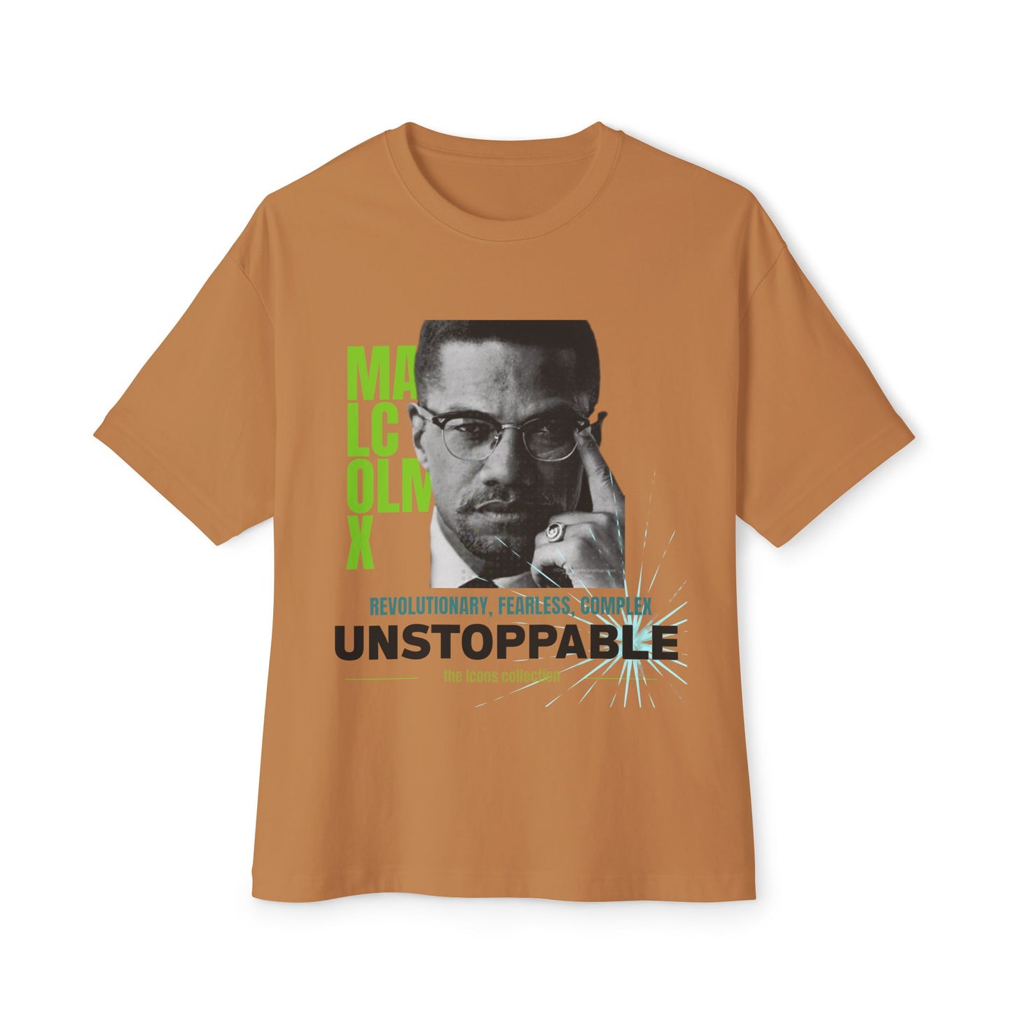Malcolm X 'Unstoppable' Graphic Tee — Black History Month