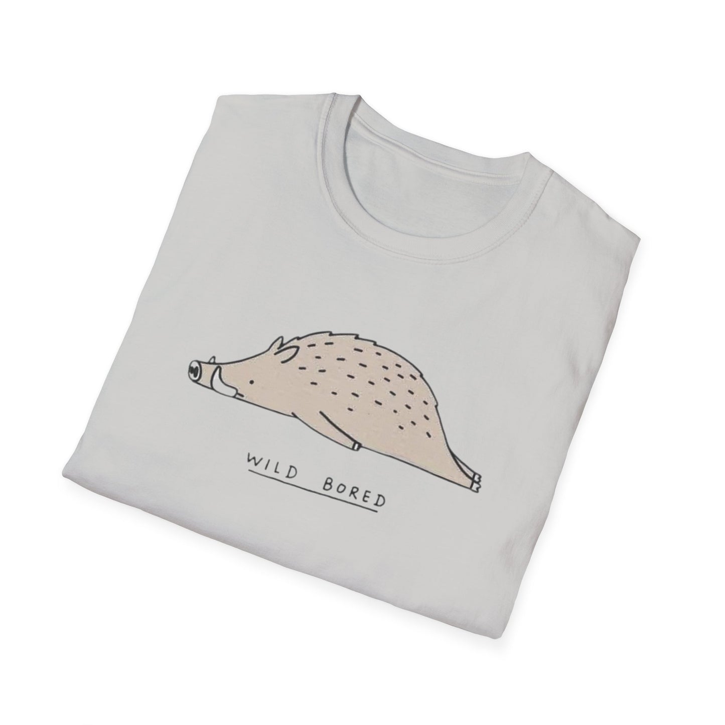 T-Shirt 'wild bored' Design