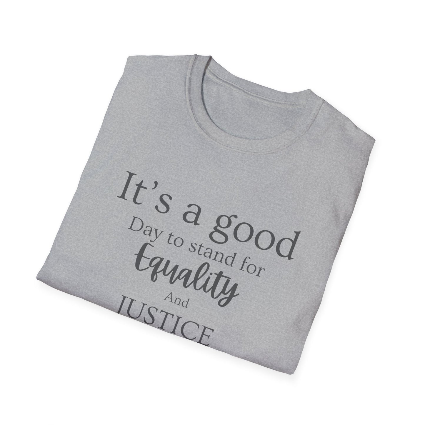 Stand for Equality and Justice Unisex Softstyle T-Shirt