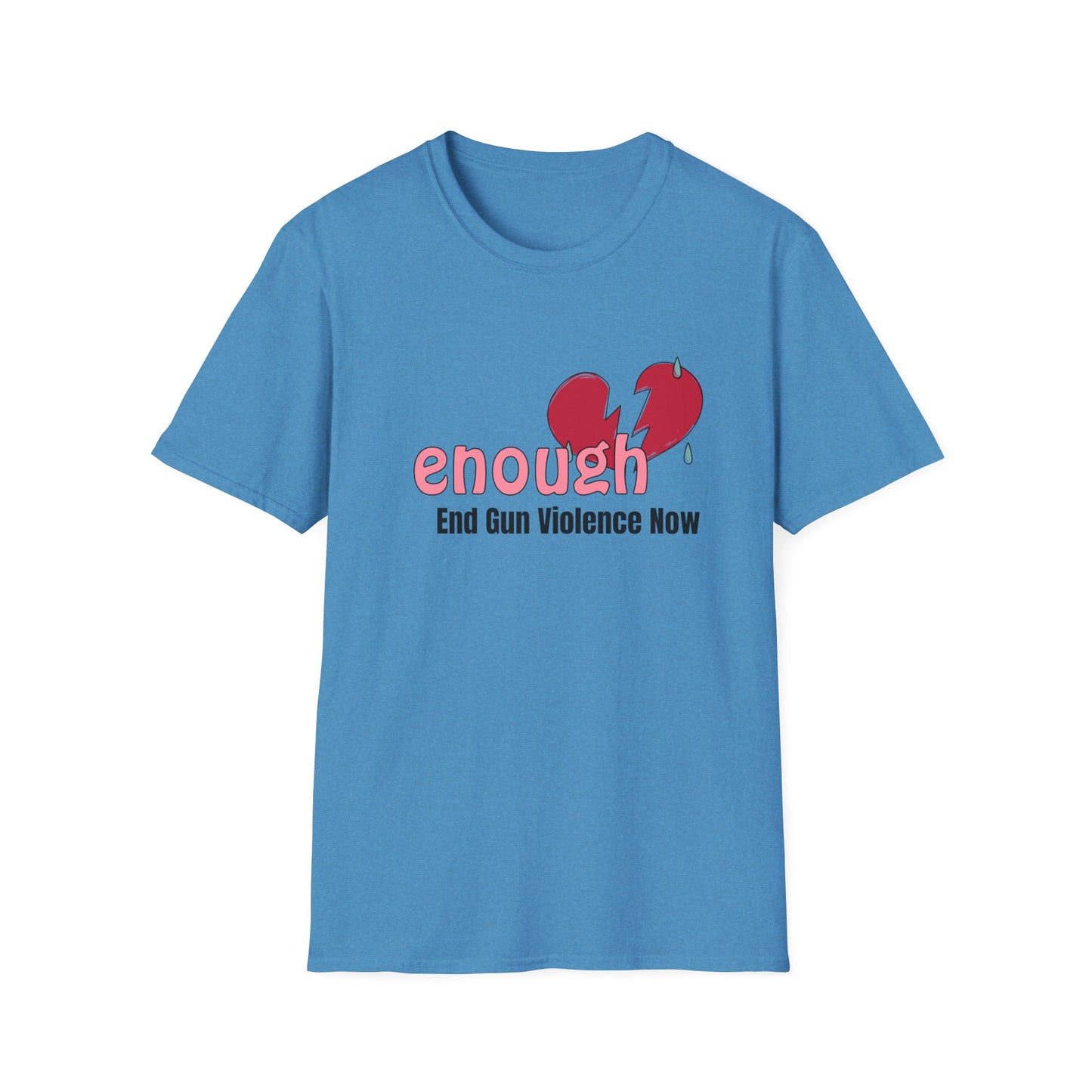 Enough Unisex Softstyle T-Shirt