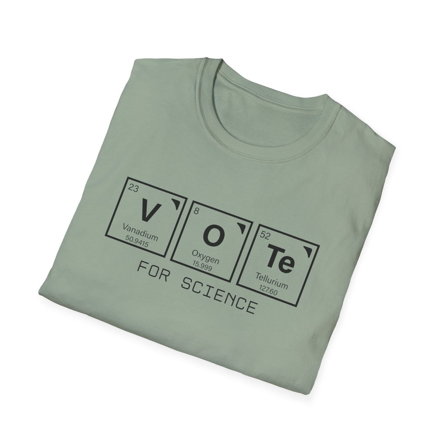 Vote Elements 2  Unisex Softstyle T-Shirt