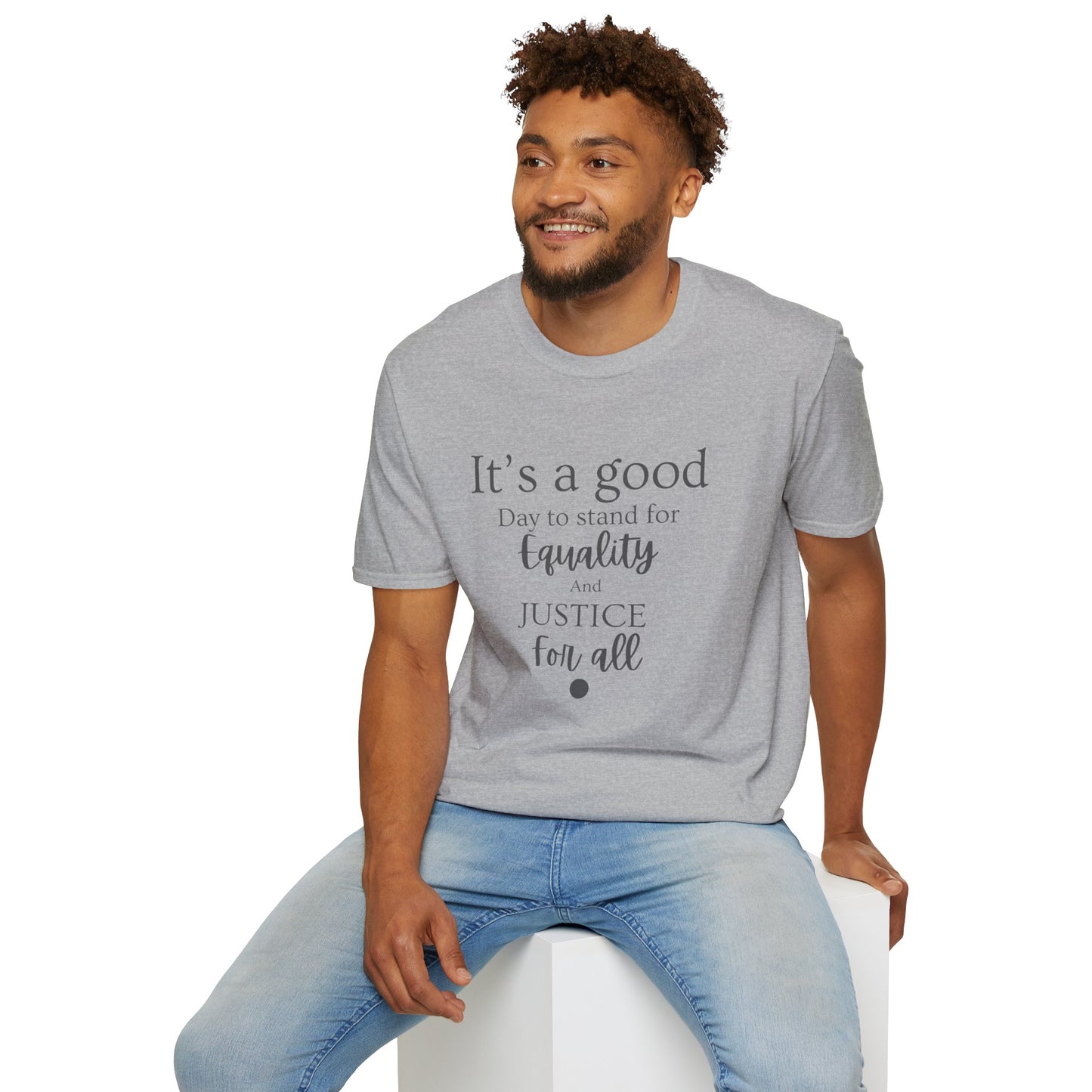 Stand for Equality and Justice Unisex Softstyle T-Shirt