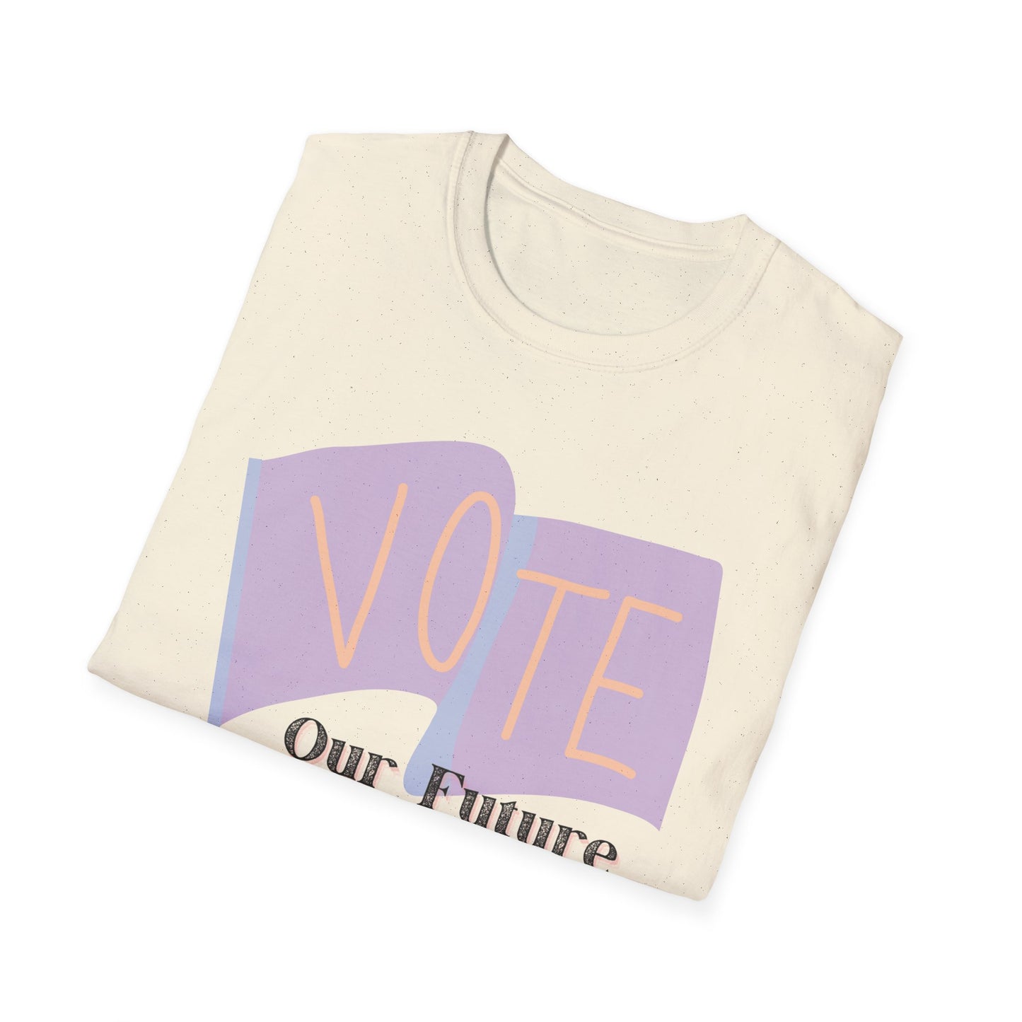 Vote our future depends on it  Unisex Softstyle T-Shirt