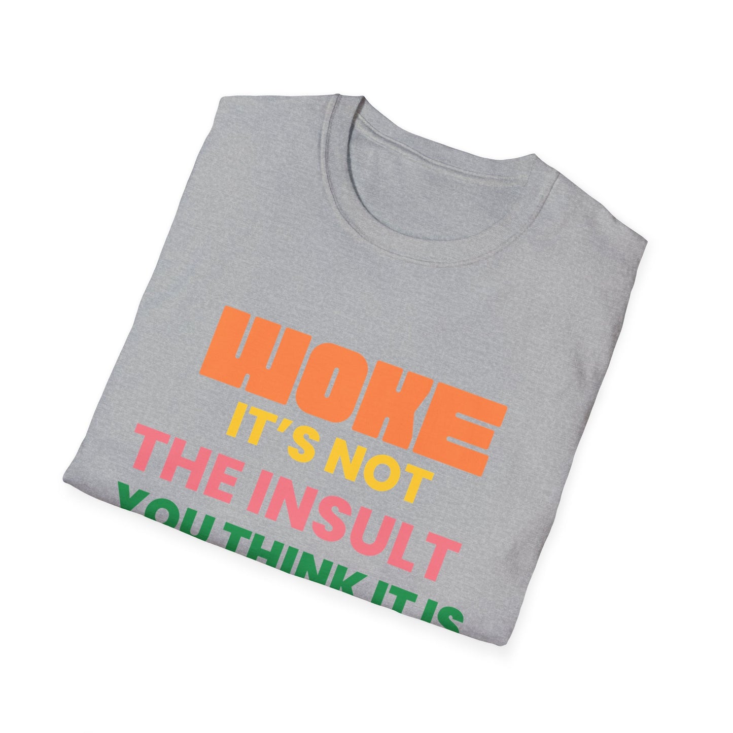 Woke Unisex Softstyle T-Shirt