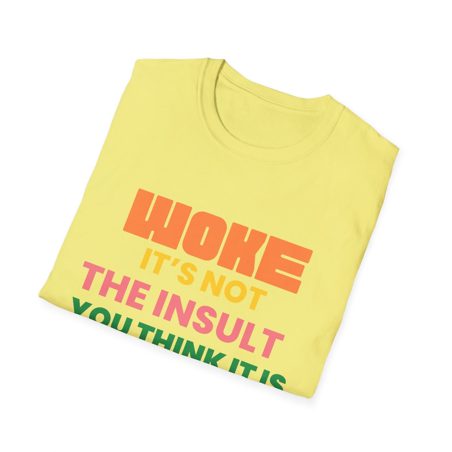 Woke Unisex Softstyle T-Shirt