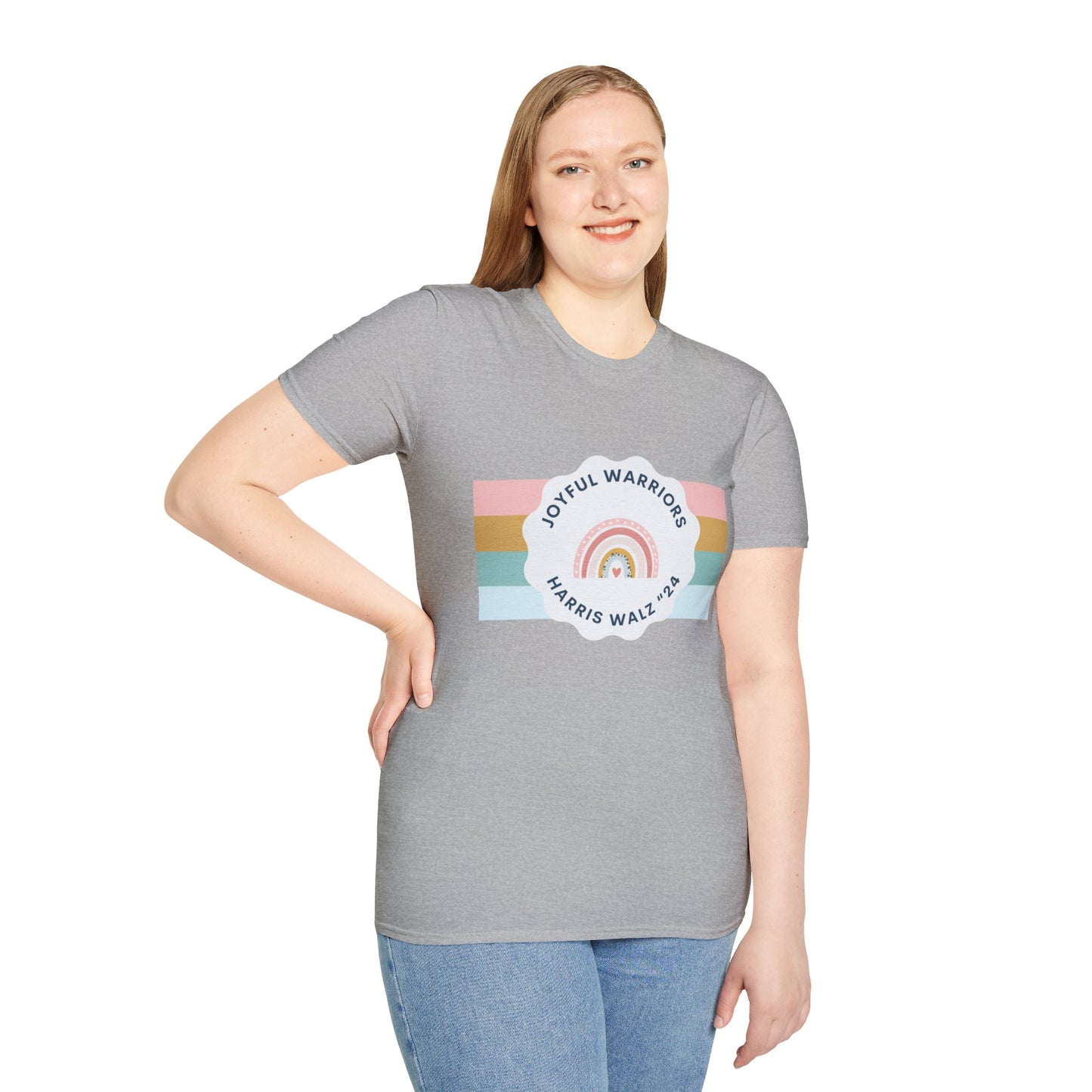 Joyful Warriors Harris Walz Unisex Softstyle T-Shirt