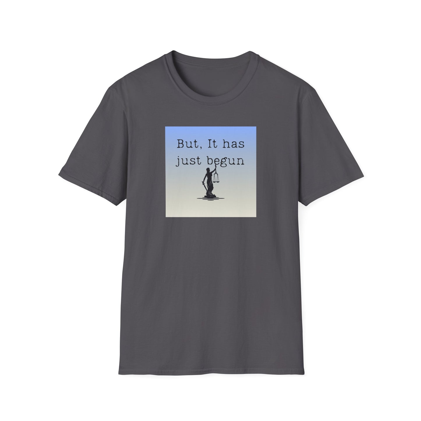 Political Response Unisex T-Shirt - Lady Liberty Blind Folded Shirt