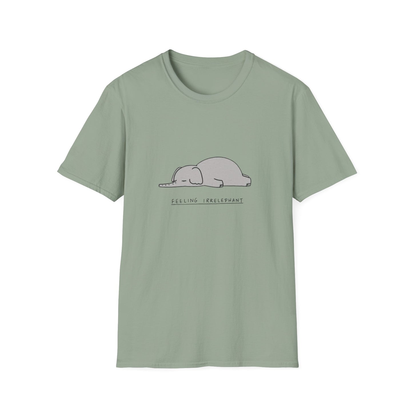 T-Shirt 'I feel Irrelephant' Design