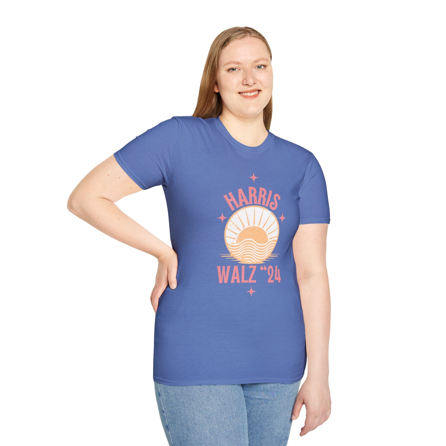 Harris Walz 2024 Unisex Softstyle T-Shirt