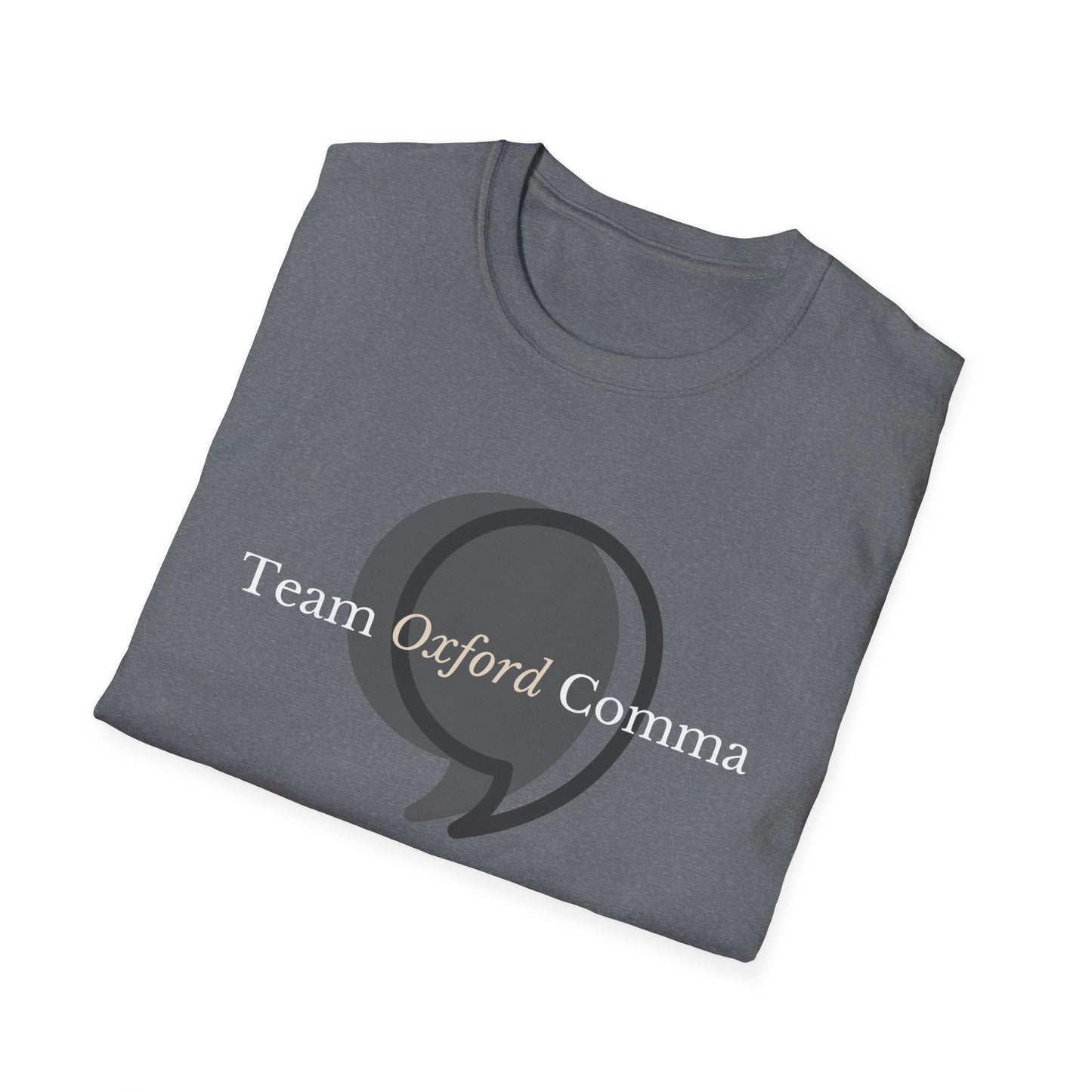 Team Oxford Comma Unisex Softstyle T-Shirt