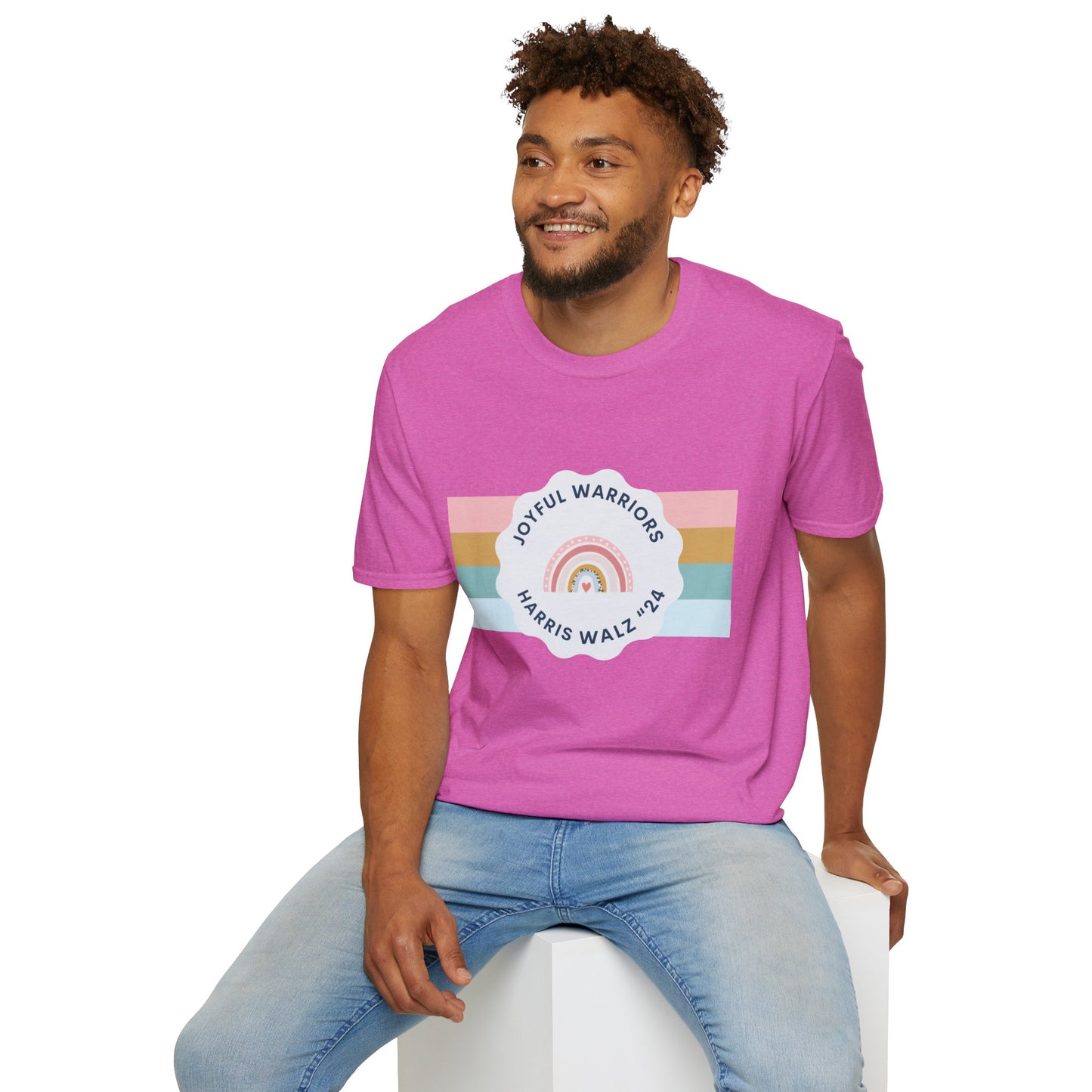 Joyful Warriors Harris Walz Unisex Softstyle T-Shirt