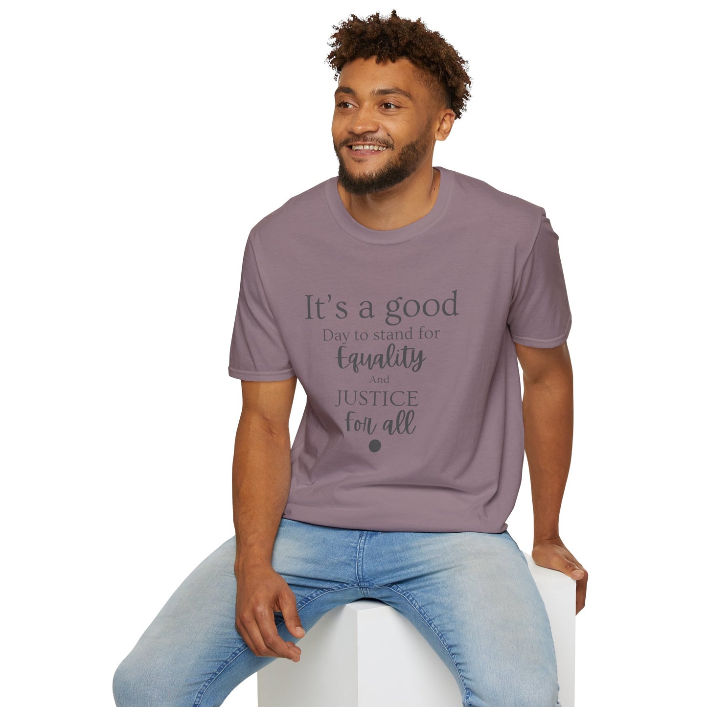 Stand for Equality and Justice Unisex Softstyle T-Shirt