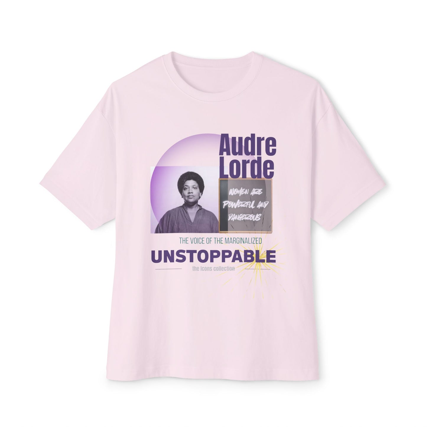 Audre Lorde 'Unstoppable' Graphic Tee — Black History Month