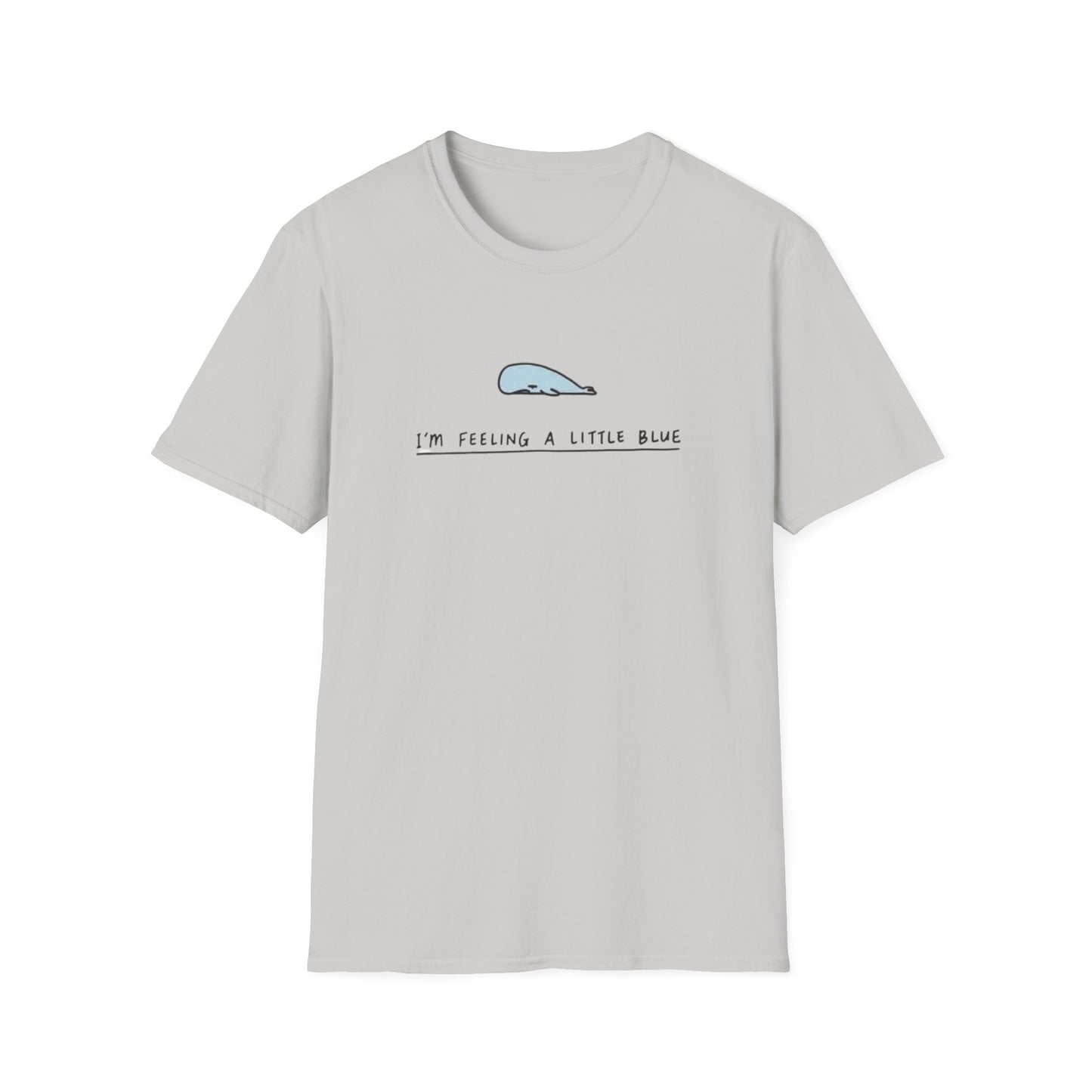 T-Shirt "Feeling a little blue" Design