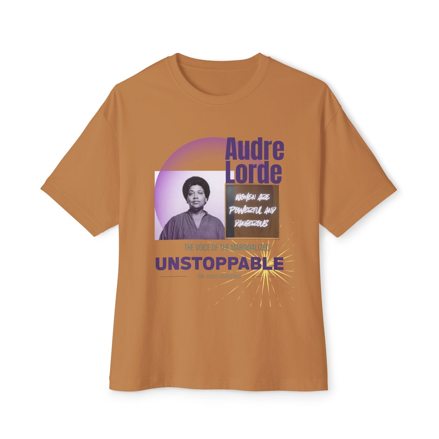 Audre Lorde 'Unstoppable' Graphic Tee — Black History Month