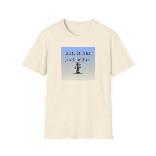 Political Response Unisex T-Shirt - Lady Liberty Blind Folded Shirt