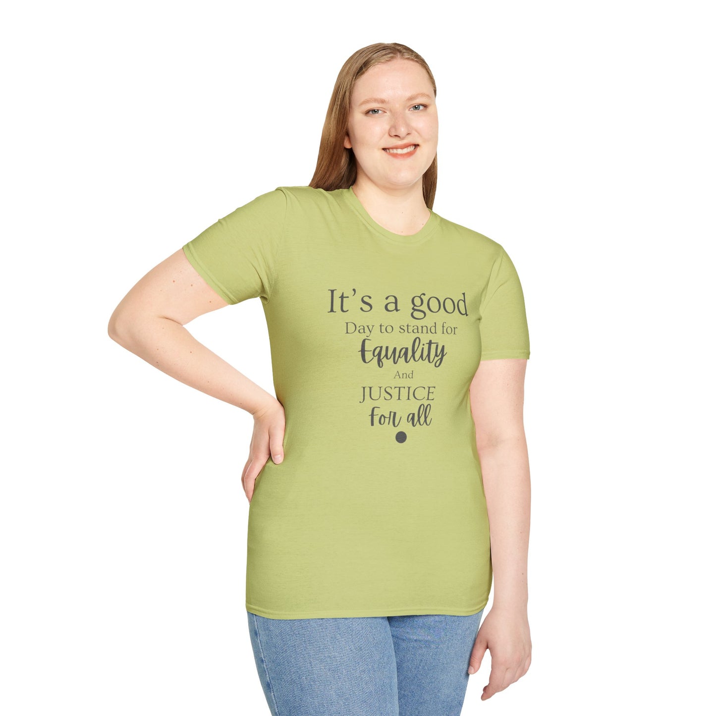 Stand for Equality and Justice Unisex Softstyle T-Shirt